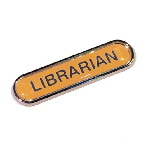 LIBRARIAN bar badge